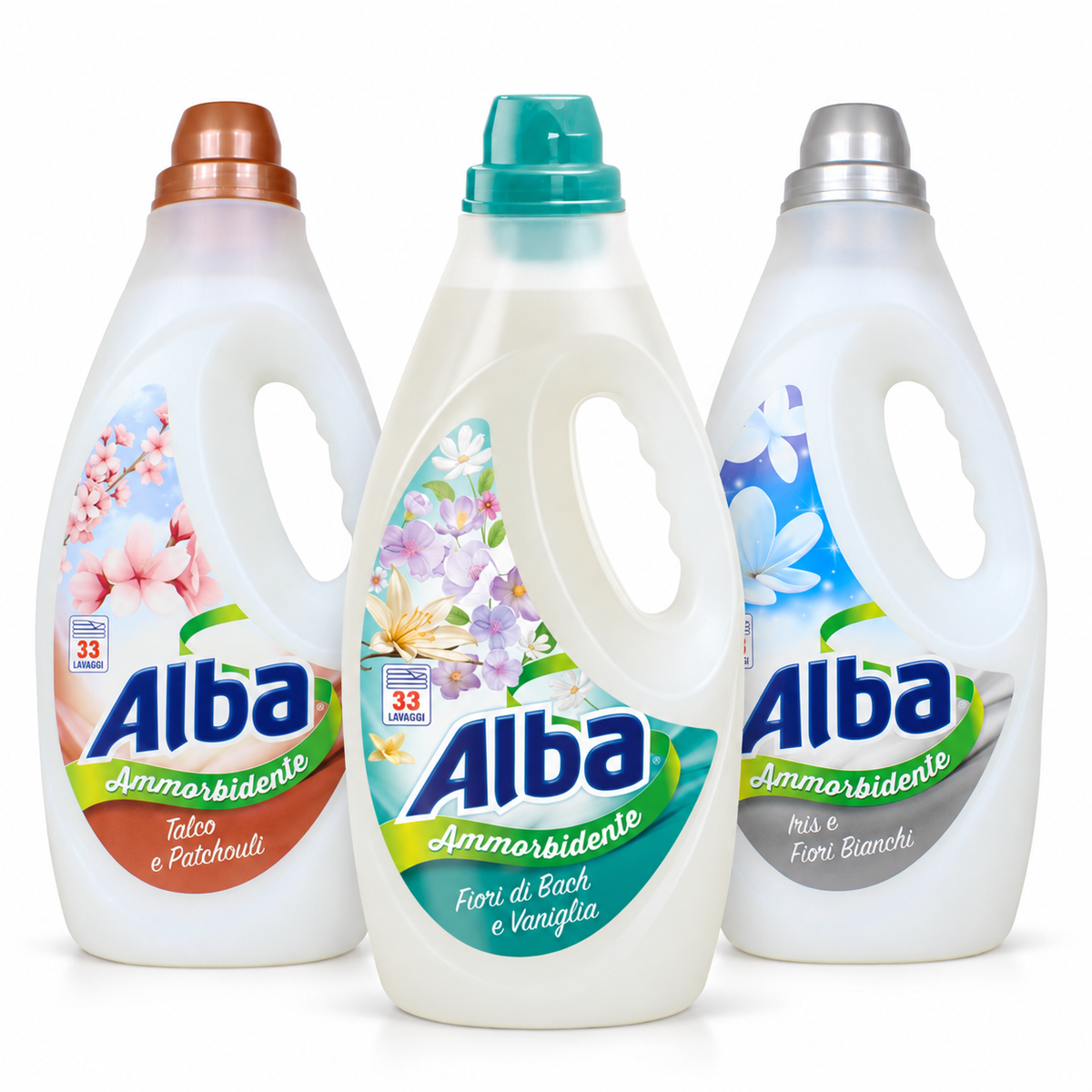 Alba Weichspüler – 33 Waschladungen – 1,85 L