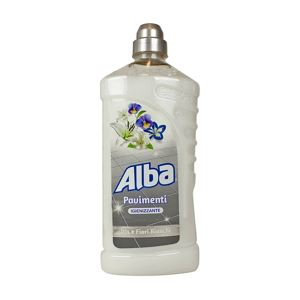 Alba Pavimenti Allzweckreiniger Iris e Fiori Bianchi - 1 Liter