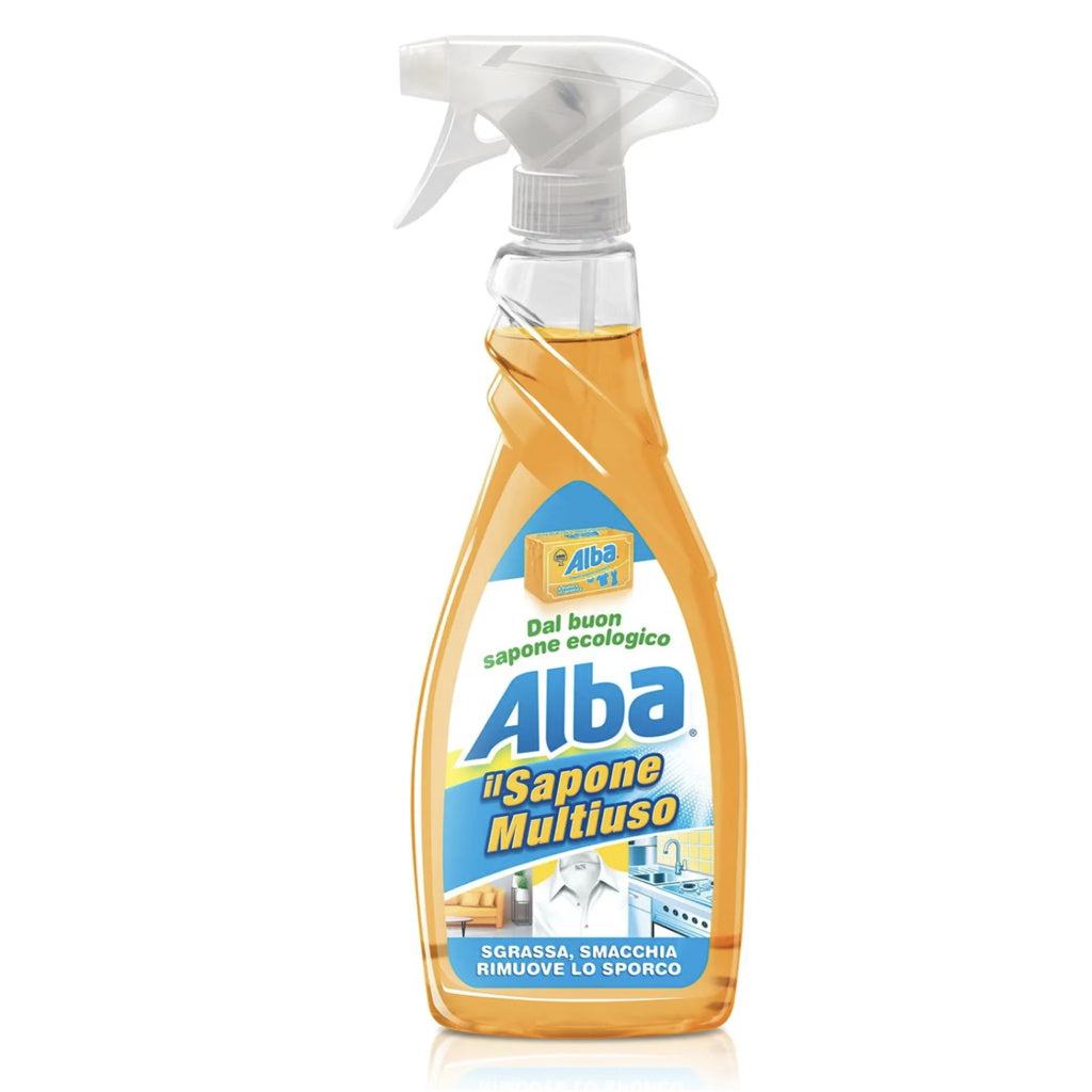 Alba Sapone Eco Multiuso – Mehrzweck-Seifenreiniger & Fleckenspray, 650 ml
