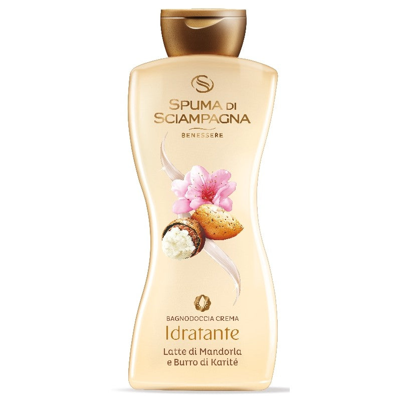 Spuma di Sciampagna Dusch- und Badecreme mit Mandelmilch und Sheabutter 650ml