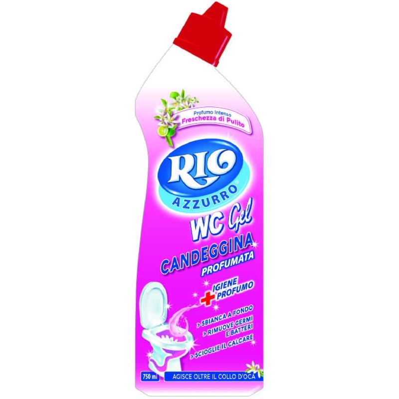 Rio Azzurro WC Gel Candeggina Profumata – WC-Reiniger 750 ml