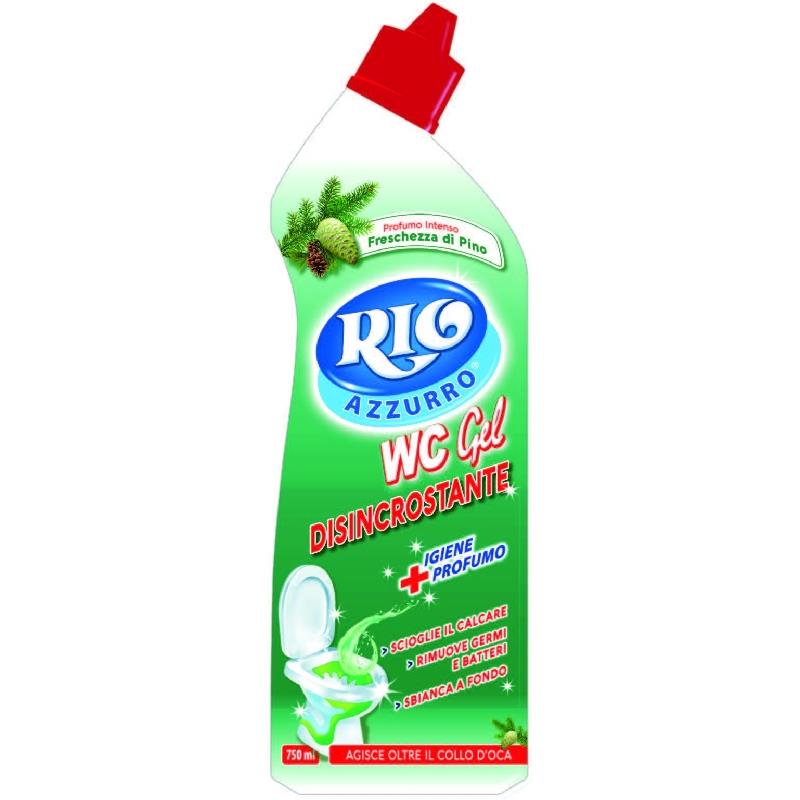 Rio Azzurro WC Gel Disincrostante Pino – WC-Reiniger 750 ml