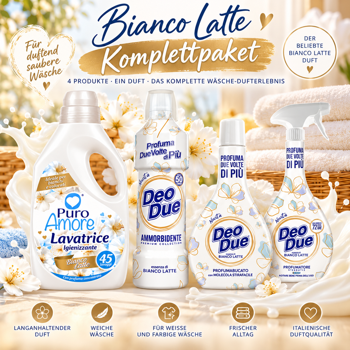 Komplettpaket Bianco Latte