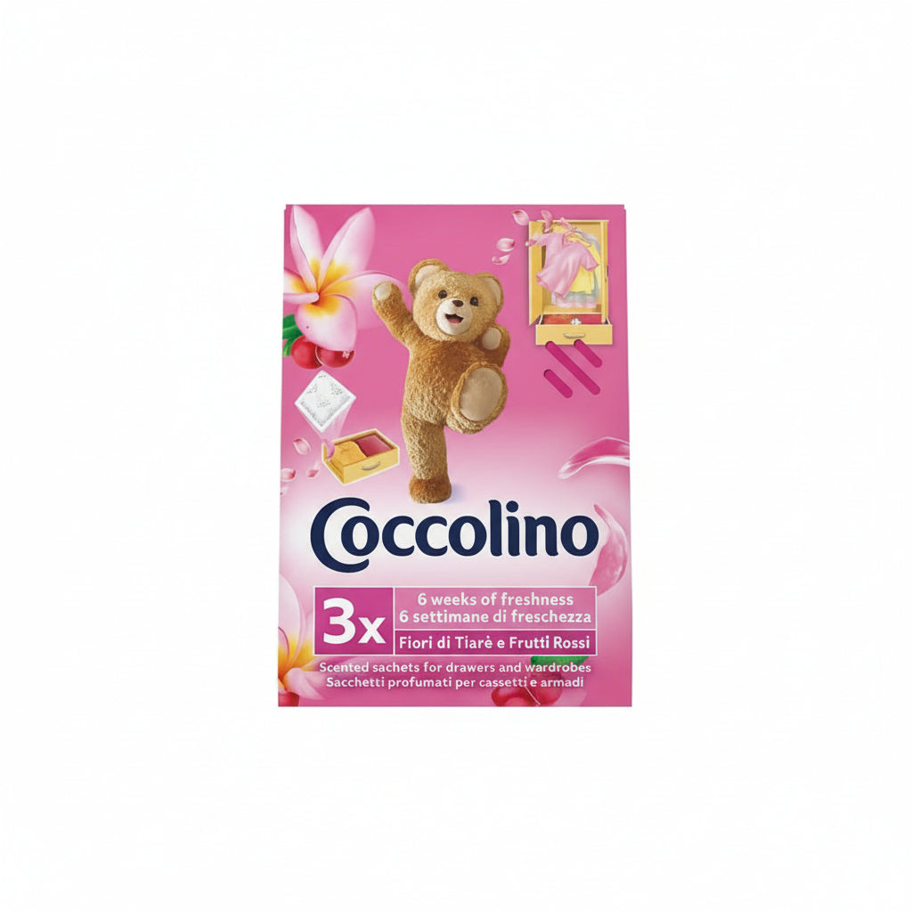 Coccolino Duftbeutel 3er-Pack Fiori di Tiare e Frutti Rossi (Lila)