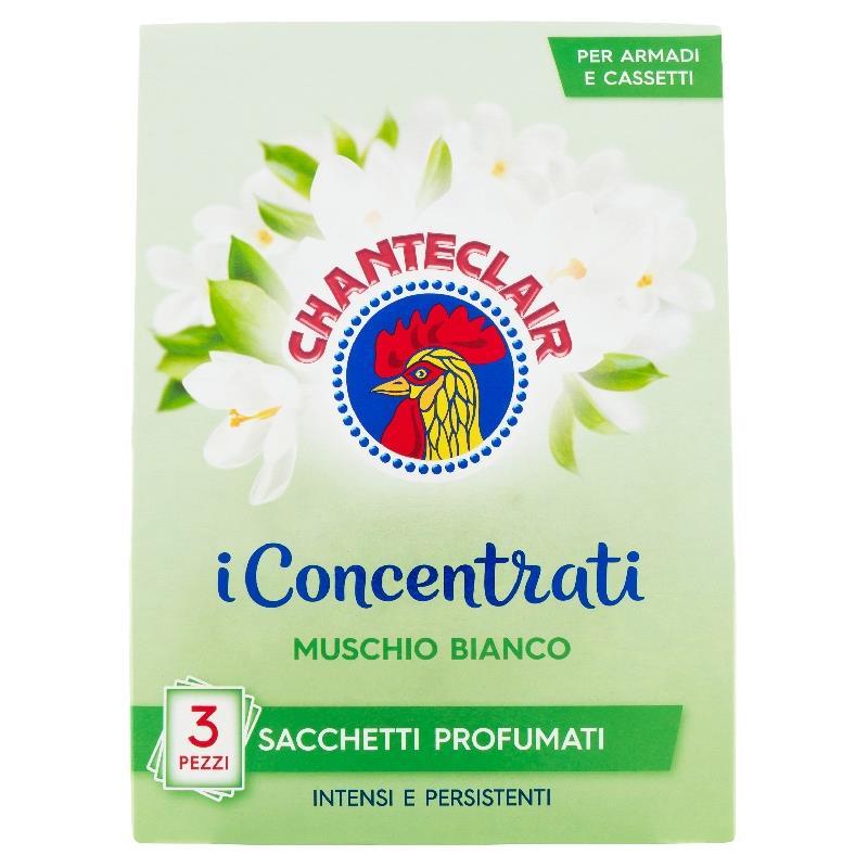 Chanteclair iConcentrati 3x Duftbeutel Muschio Bianco