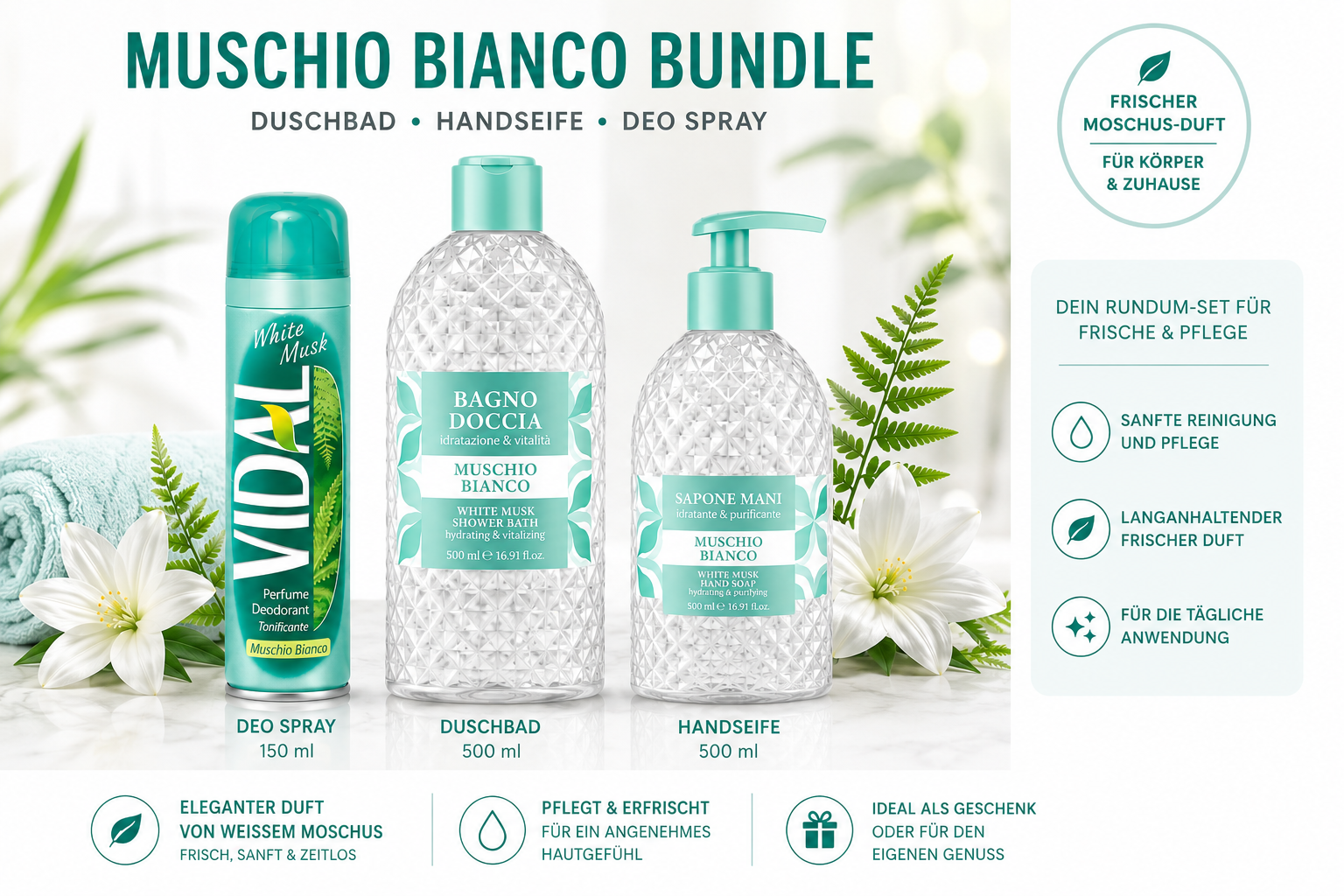 Wellness-Paket Muschio Bianco