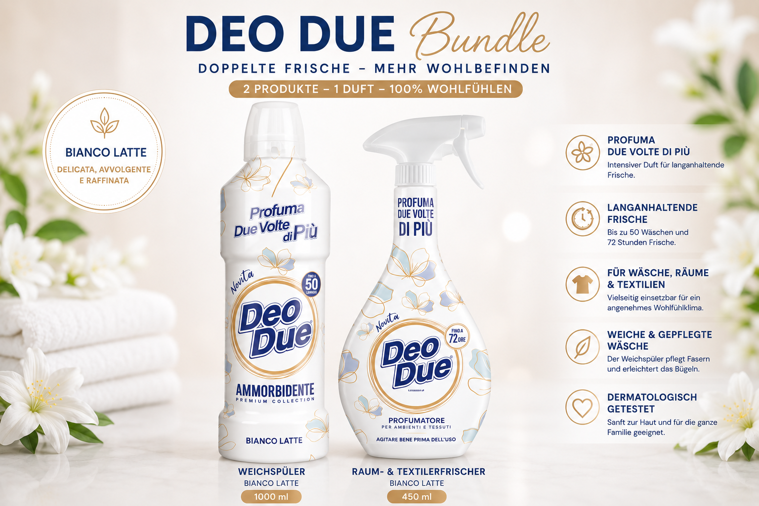 Deo Due - Bianco Latte