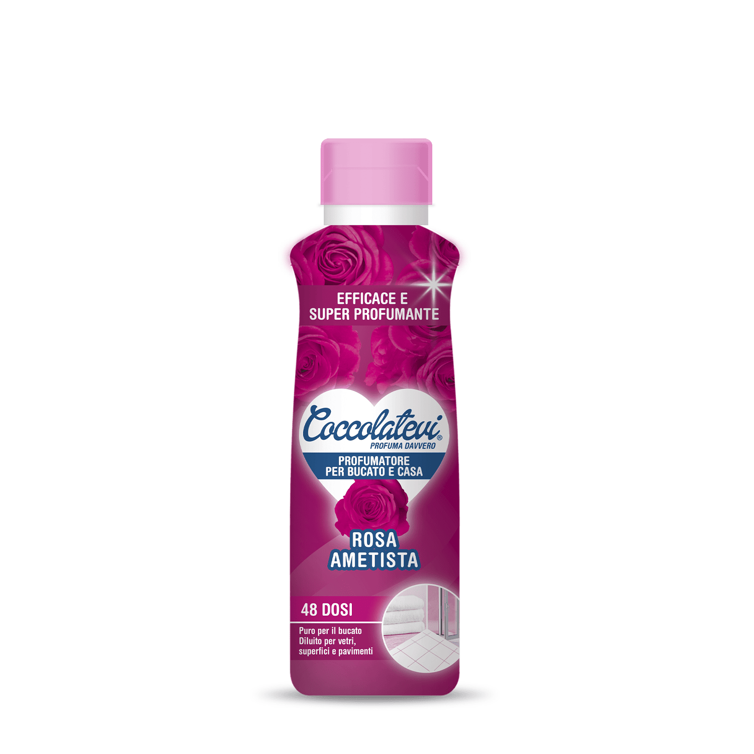 Coccolatevi Wäscheparfüm „Rosa Ametista“ – 300 ml