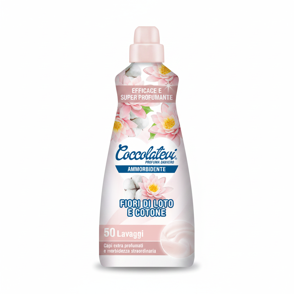 Coccolatevi Weichspüler „Fiori di Loto e Cotone“ – 1250 ml