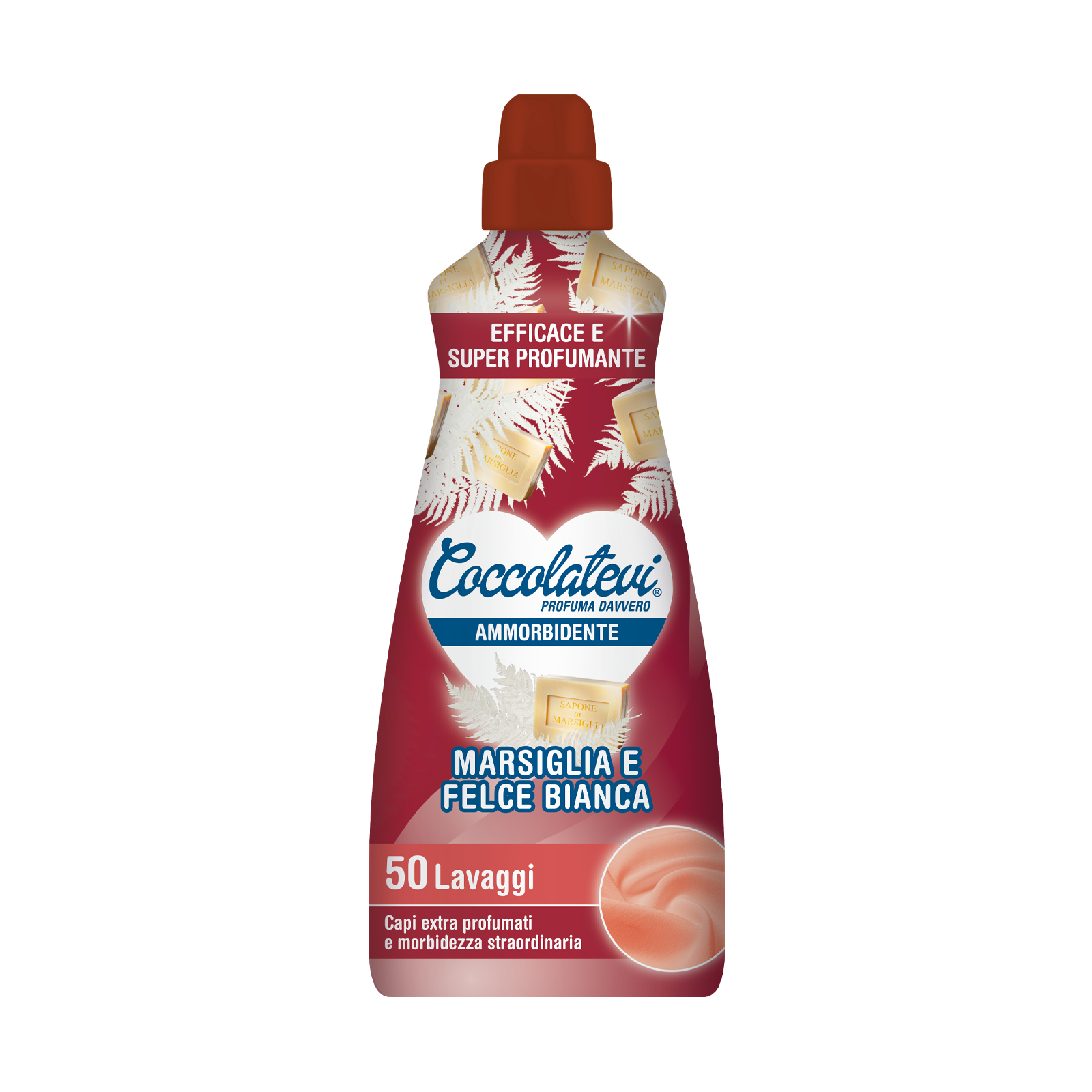 Coccolatevi Weichspüler „Marsiglia e Felce Bianca" – 1250 ml