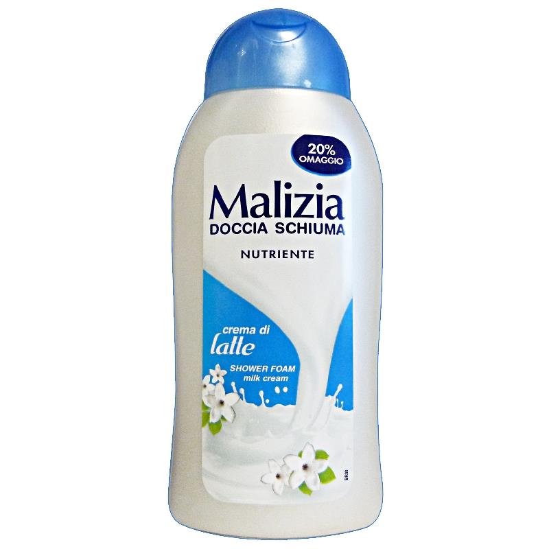 Malizia Doccia Schiuma Duschgel - Crema di Latte -