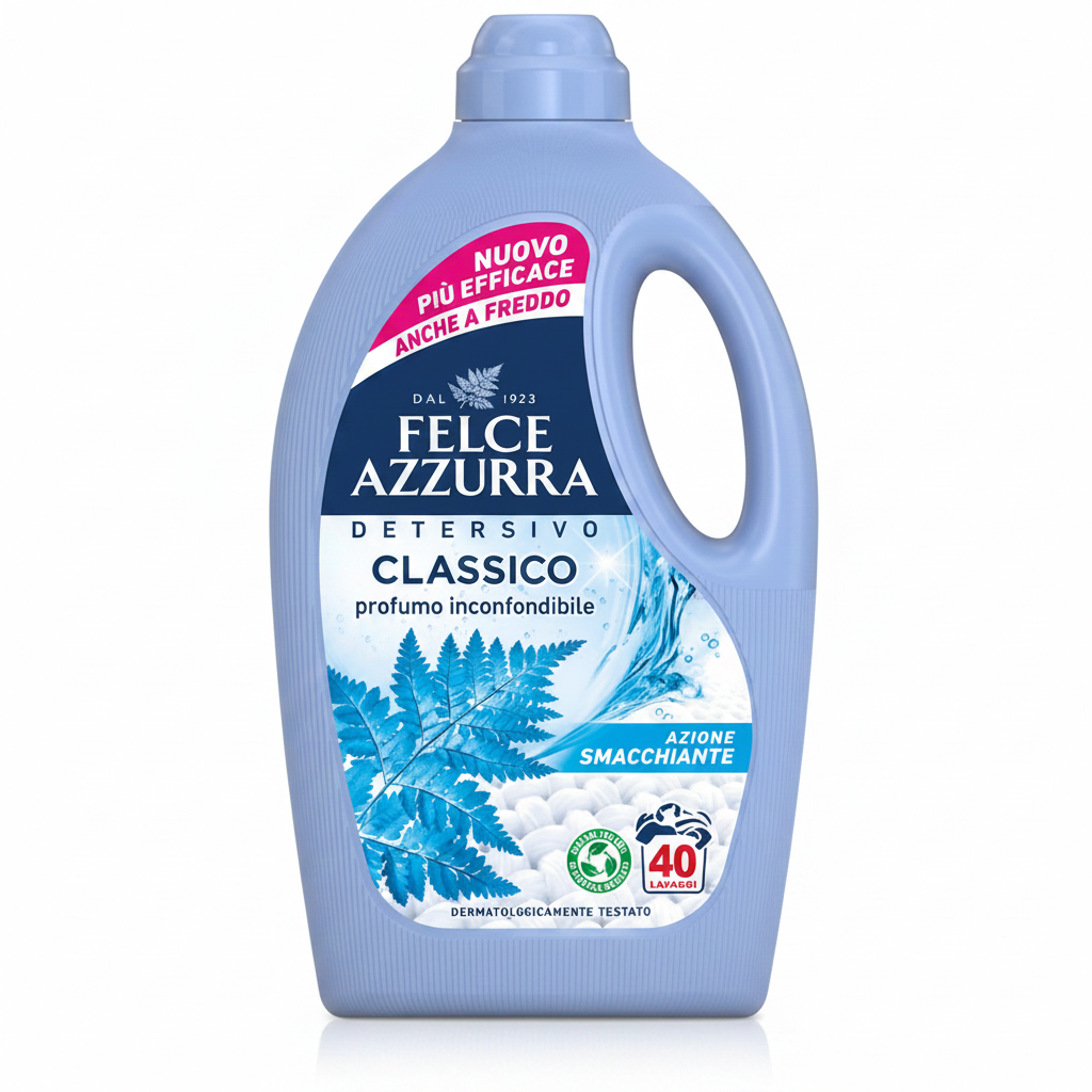 Felce Azzurra Flüssigwaschmittel „Classico“ – 40 WL
