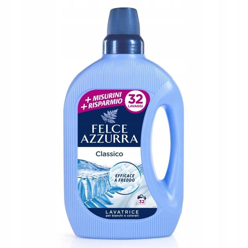 Felce Azzurra Flüssigwaschmittel „Classico“ – 32 WL