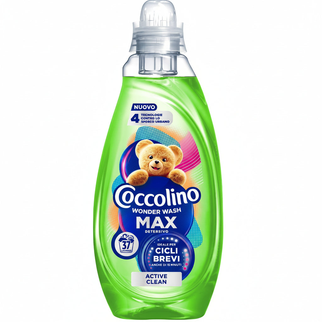Coccolino Flüssigwaschmittel - MAX Active Clean - 37WL