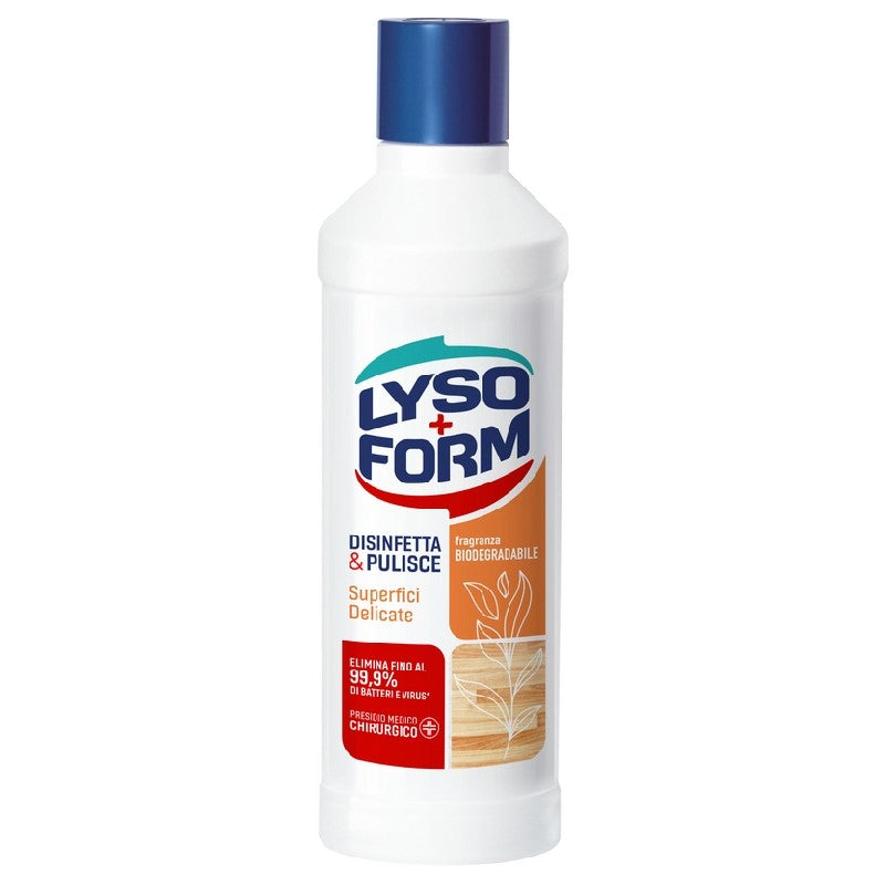 Lysoform Desinfizierender Bodenreiniger für empfindliche Oberflächen – 1,1 L