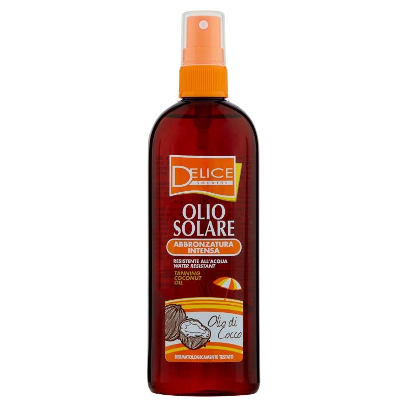 Delice Solaire Olio Spray Cocco – Intensives Bräunungsöl – 150 ml