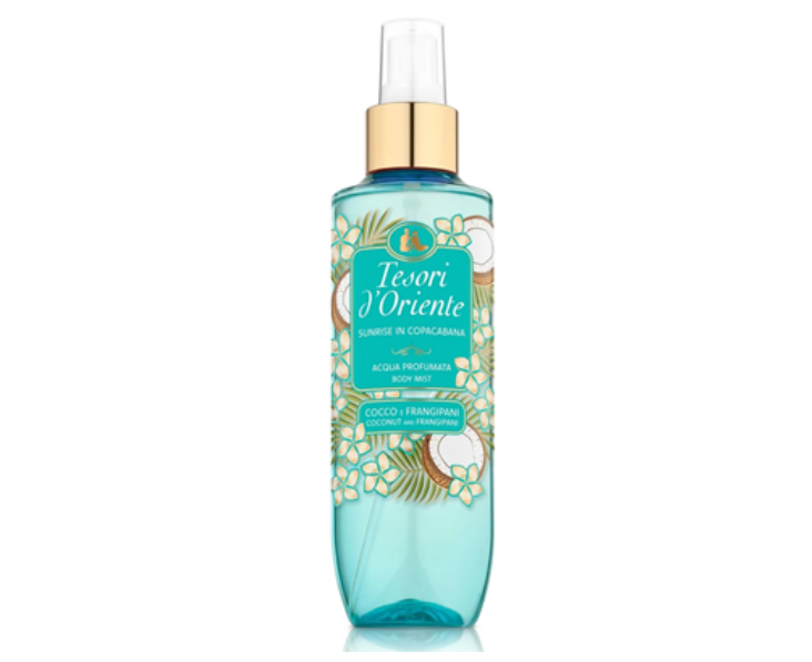 Tesori d'Oriente Body Mist – Exotic Escape Collection 200ml