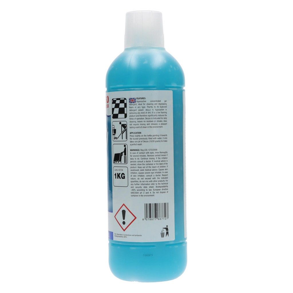 Skizzo Bodenreiniger-Gel Turchese für saubere Böden - 60 Anwendungen
