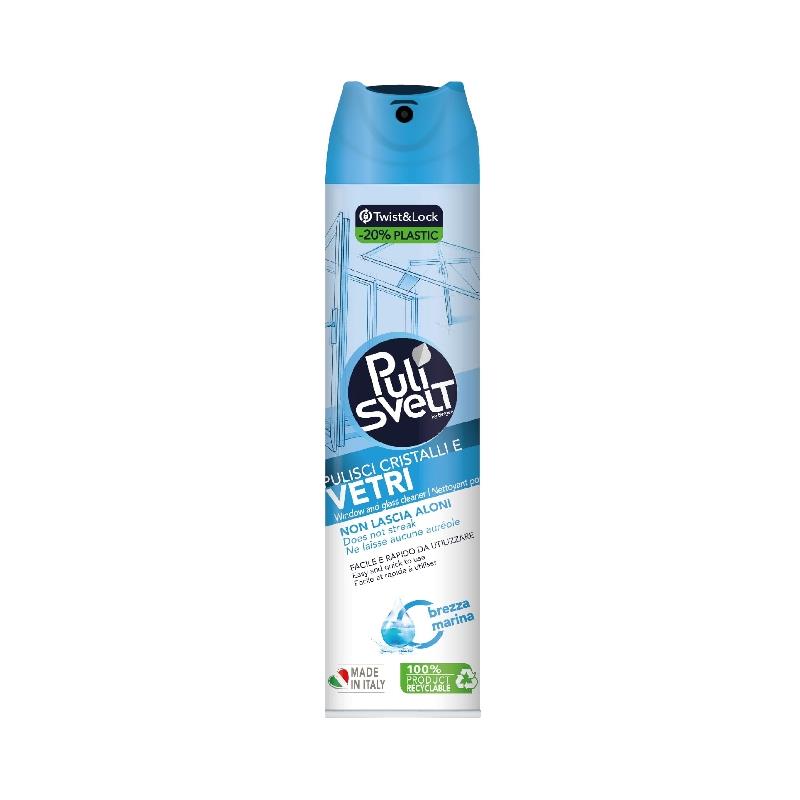 PULISVELT Vetri e Cristalli Spray – Glas- & Fensterreiniger 300 ml