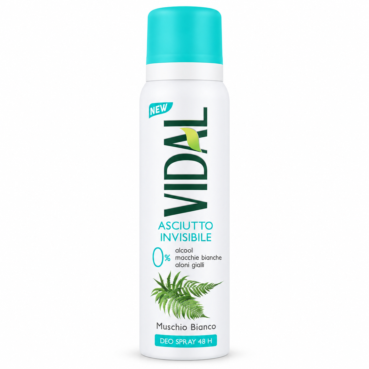 Vidal Deodrant Spray Muschio Bianco 150ml