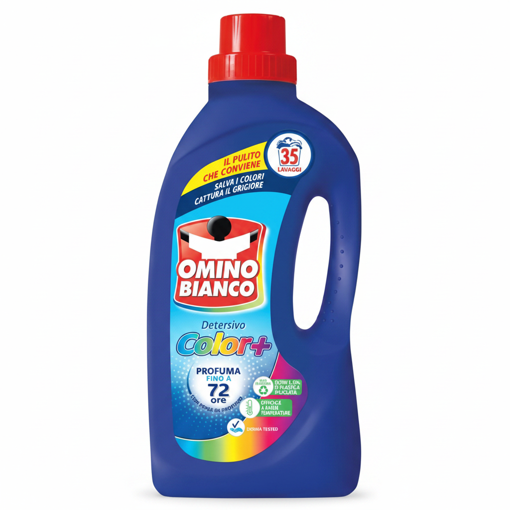 Omino Bianco Color+ Flüssigwaschmittel – 1,4l / 35WL